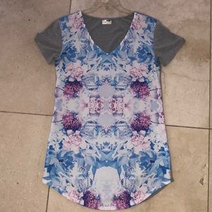 Floral T-Shirt Dress